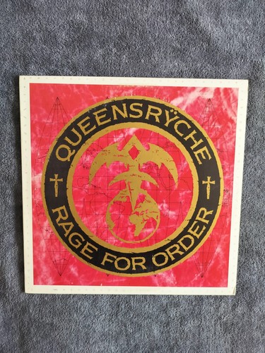 **Original Masterdisk Pressing** QUEENSRYCHE "Rage For Order" (1986) EMI LP VG+