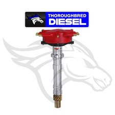 MSD 8486 Super Tall Block Crap Cap Distributor for Chevy V8, Red