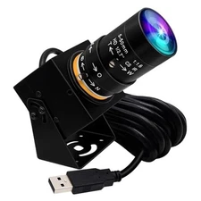  Global Shutter USB Camera Manual Zoom Webcam 5mp 50fps High Speed PC 10X zoom
