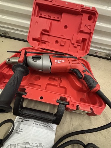 Milwaukee 5380-21 1/2" 9 Amp Heavy Duty Hammer Drill w/ Case - Bild 5 von 7
