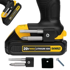 Magnetic Bit Holder Clip for 20V MAX Dewalt Drills Impact Drivers Side Mount USA