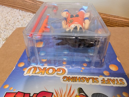 Dragon Ball Slashing Goku Vintage Actionfigur Bandai 1995 Factory Sealed NEU - Bild 4 von 13