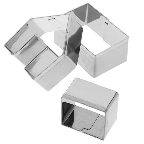  5 PCS Ausstechförmchen Weihnachten Ausstecher Mini Lebkuchenhaus - Bild 2 von 12