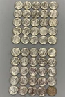 50 1955 P BU US 90% Silver Roosevelt 10c L24558