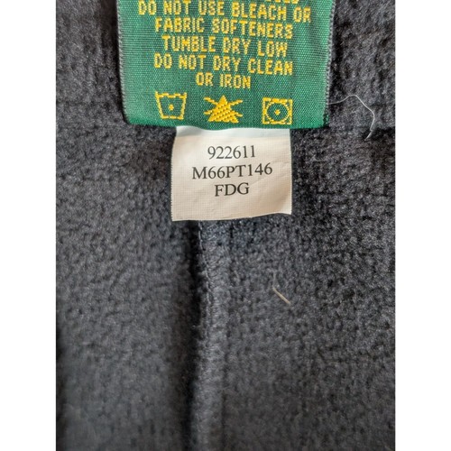 Cabela's Pantalone da Caccia in Pile Nero Uomo Taglia 2XL Regular - Foto 8 di 13
