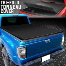 FOR 93-04 FORD RANGER FLARESIDE 6FT BED TRI-FOLD SOFT TOP TRUNK TONNEAU COVER