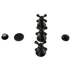 Kingston Brass KB32.AX Victorian 1.5 GPM Widespread Bidet Faucet - Black