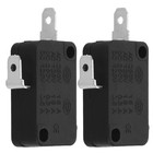  2 Pcs Microwave Accessories Switch Oven Part Door Replacement Parts