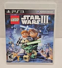 Sony Playstation 3 PS3 Lego Star Wars III The Clone Manual Complete Tested CIB