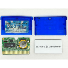 Pokemon Sapphire Gameboy Advance New Battery Authentic GBA Cartridge Only Used