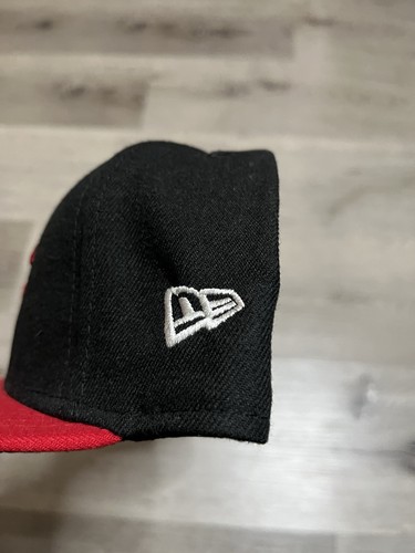 Cappello aderente New Era 59Fifty Cincinnati Reds collezione autentica berretto taglia 7 3/8 - Foto 3 di 4