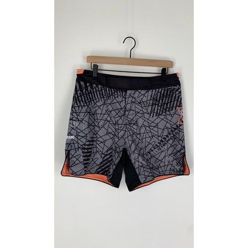 93 Brand Citizen 7.0 Shorter Cut Shorts Mens Gray Split Side Vents Size 34 NEW - Picture 3 of 11