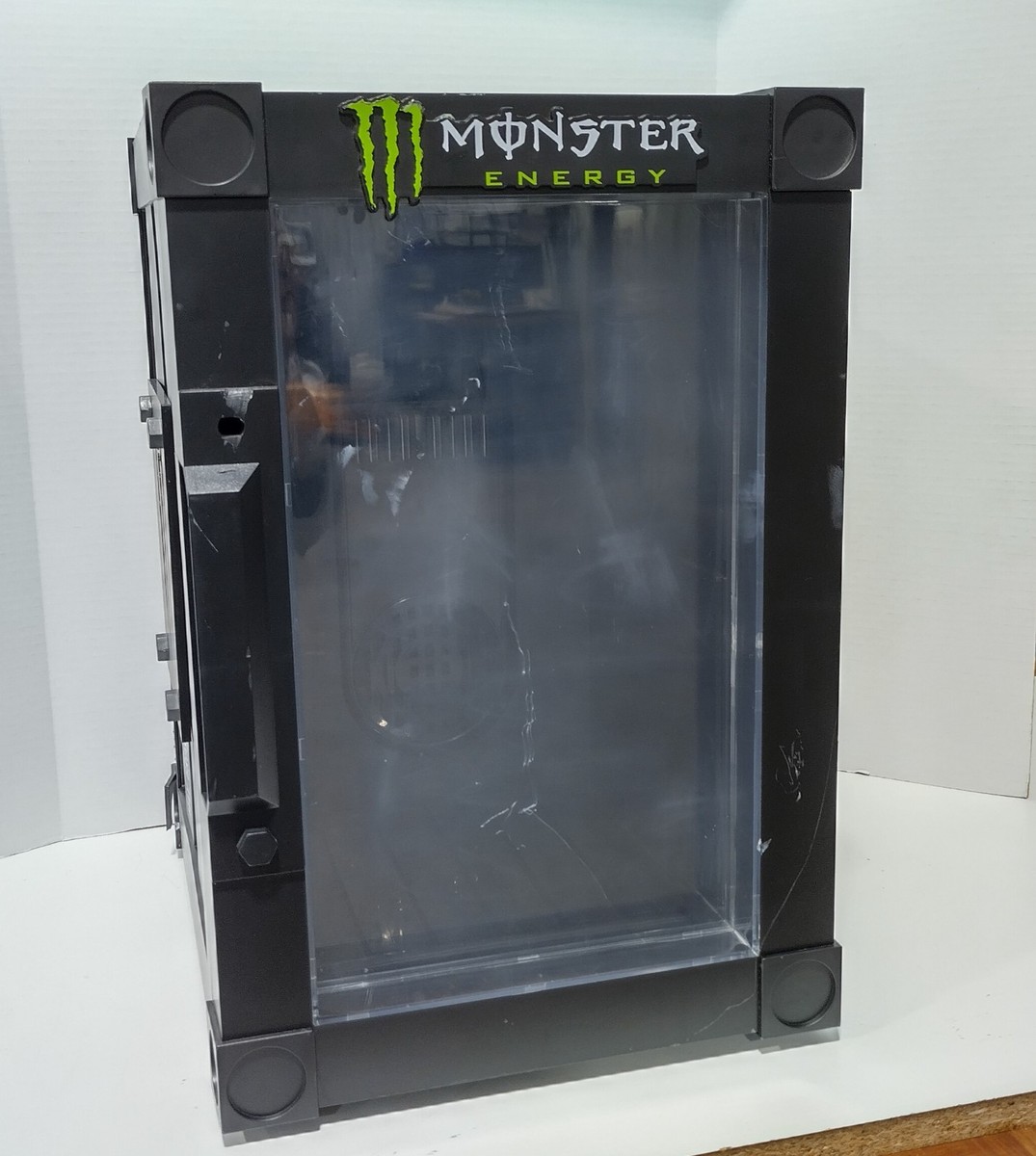 Monster Energy Mini Fridge Countertop Cooler B63NB 12V Cord Not