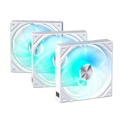 Tripplite 301836 120mm Argb Reverse Blade Case Fans Triple Pack Black