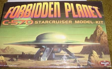 Polar Lights Forbidden Planet C-57D Starcruiser 28" Flying Saucer Model Kit 5908