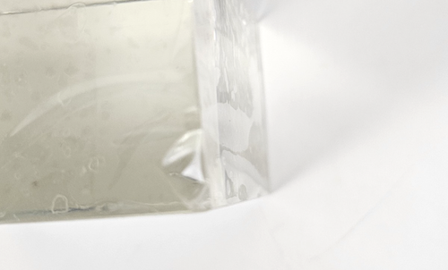 15,5" große Murano Stil Liebe Knoten mundgeblasene Regenbogen Glas Statue blau gelb - Bild 11 von 11