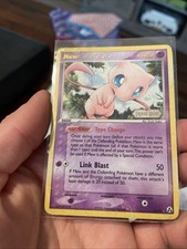 Mew 10/92 Legend Maker Stamped Holo Pokémon damaged 