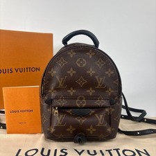 Super Excellent Louis Vuitton Monogram Palm Springs Backpack MINI Gift Present 0