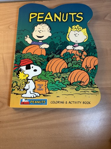 Vintage PEANUTS Halloween Malbuch Aktivitätsbuch Snoopy Paradise Press NEU 2004 - Bild 1 von 8