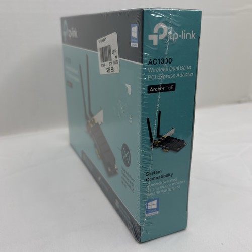 Adaptateur PCI Express double bande sans fil TP-Link Archer T6E AC1300 NEUF/SCELLÉ - Photo 3/6
