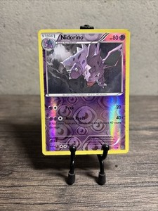 Nidorino 44/114 XY-Steam Siege Reverse Holo Uncommon-Vintage-Fast Shipping-LP!!