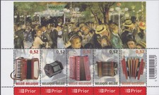Belgium, 2007, COB BL139: €7,50, The Accordion, MNH