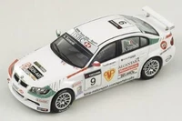 Spark S2504 1:43 BMW 320Si Wtcc 2009 #9 Alex Zanardi Modellauto In Resin, Weiß