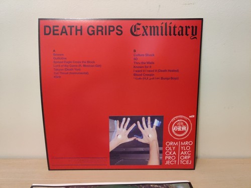 DEATH GRIPS EXMILITARY LP VINYL RECORD - 2025 CAMO SWIRL/500 - NEW - Picture 2 of 5