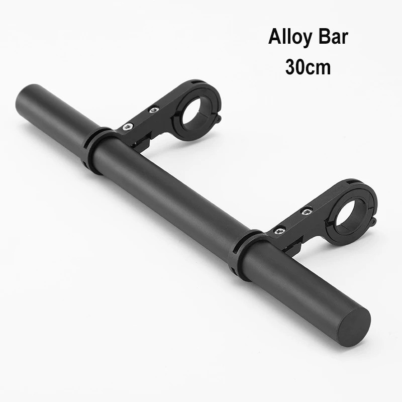 10&ndash;30cm Bike Handlebar Extension Bracket Aluminum Light Mo
