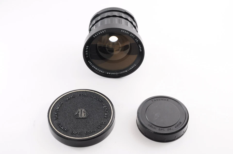 **NEAR MINT** Pentax SMC Takumar 6x7 55mm f/3.5 + Cap For 6x7 67 67II From Japan - Image 3 of 4