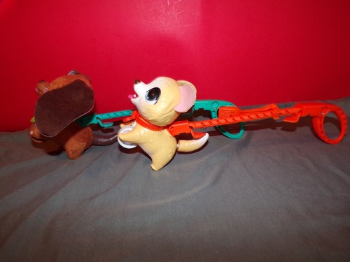 FurReal Pets 2 Puppy Dogs Walkalots SO CUTE Used and Working Condition 2-LEASHES - Picture 4 of 6