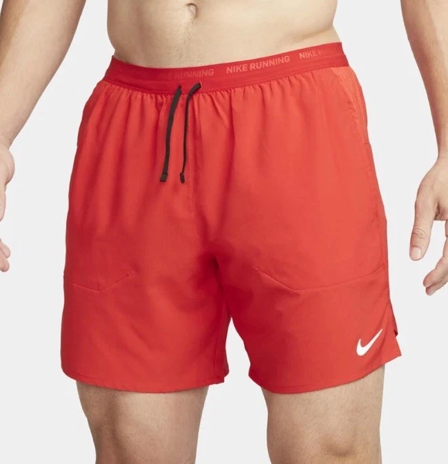 NIKE FLEX STRIDE DRI -FIT 7" BRIEF LINED RUNNING SHORTS DM4761 657, SIZE SMALL