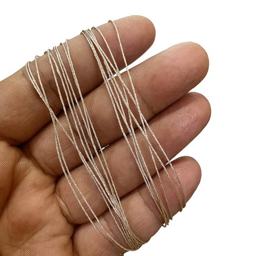 0.5 MM Thick Metallic Zari Threads for Jewellery Making, Bracelet Making 274Mtr - Picture 29 of 37