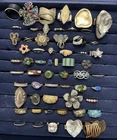 50+ pc ESTATE JEWELRY RING LOT Vintage to Modern Costume Fashion Statement