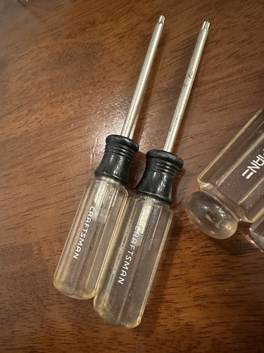 Craftsman Schraubendreher (flach & Kreuzschlitz) Torx & Evolv Sechskant Bit gebraucht Werkzeug Posten! - Bild 5 von 12