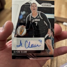 2024 Panini Prizm WNBA - Signatures Alysha Clark #SG-AC (AU)