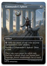 Commander's Sphere (Borderless) #655 (NM) Commander Masters CMM Magic MTG