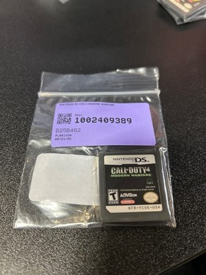 Call of Duty 4: Modern Warfare (Nintendo DS, 2007) for sale