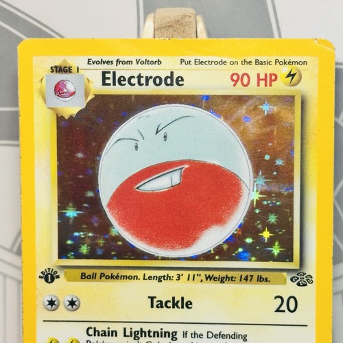 Pokemon Karte TCG Electrode 2 64 Jungle 1st EDITION Holo Wotc Vintage Englisch - Bild 2 von 10