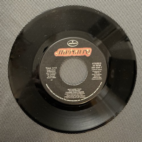 TEARS FOR FEAR - MOTHER TALK, MERCURY 884 683-7, 45 U/min mit PS, 1986, NM! - Bild 4 von 8