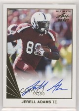 2016 Leaf Ultimate Draft 1990 Gold /50 Jerell Adams #BA-JA1 Rookie Auto RC