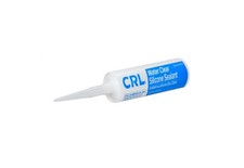 CRL Water Clear Silicone Sealant - 5 Fluid Ounce Cartridge