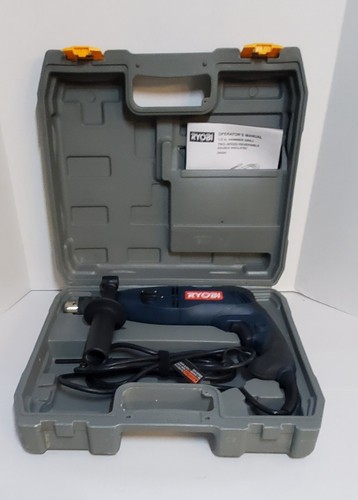 Ryobi D552H 1/2" Elektro-Bohrhammer zwei Geschwindigkeiten/umschaltbar kabelgebunden mit Koffer - Bild 4 von 5