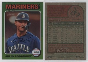 2024 Topps Heritage Chrome Refractor /575 Julio Rodriguez Julio Rodríguez #286