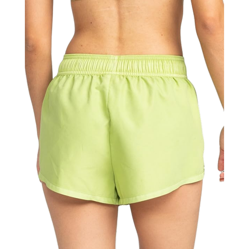 Roxy Damen Standard Strand Short Freizeit locker tailliert elastischer Bund grün Gr. LG - Bild 3 von 4