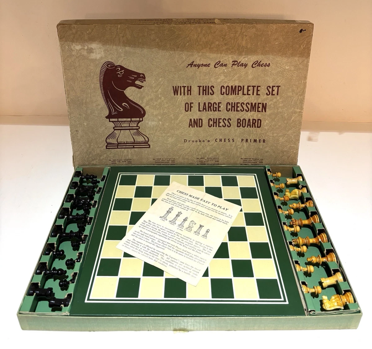 ヴィンテージ（1930年頃） ドイツ チェスボード ヴィンテージ（1930