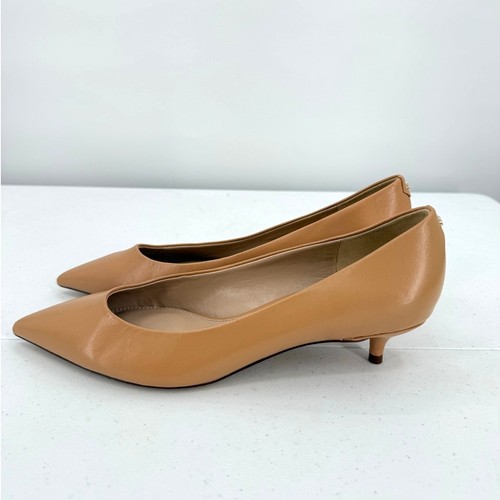 NEW Sam Edelman Women's Franci Luxe Tan Kitten Heel Pump Shoes Size 9.5 - Picture 3 of 9