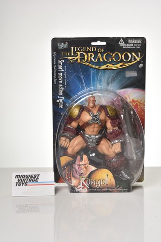 THE LEGEND OF DRAGOON KONGOL ACTION FIGURE "RARE" COLLECTIBLE BLUEBOXTOYS 2000 - Picture 1 of 5