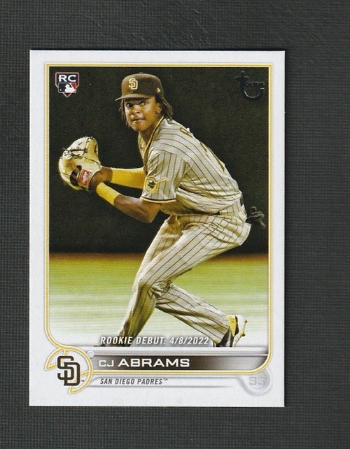 2022 Topps Update CJ Abrams Rookie VINTAGE STOCK /99 #US327 San Diego Padres