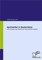 Sportwetten In Deutschland Oliver Koopmann